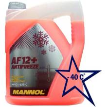 MANNOL AF12+ Coolant fagyálló készre kevert piros -40 ºC, 5 l