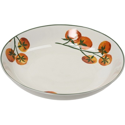 Kitchen goods КУПА ПОРЦЕЛАН 874450 Ø20.3х4.4см БЯЛА С ДОМАТИ (874450)