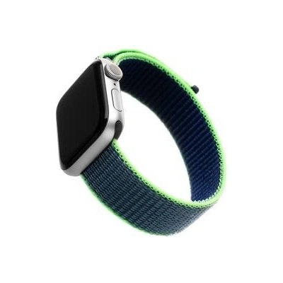 FIXED Nylon Strap na Apple Watch 38 mm/40 mm modrý FIXNST-436-NEBL
