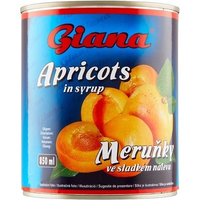 Giana Marhule lúpané polené v sladkom náleve 820 g