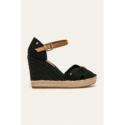 Tommy Hilfiger Сандали Tommy Hilfiger BASIC OPENED TOE HIGH WEDGE в черно FW0FW04784 (FW0FW04784)