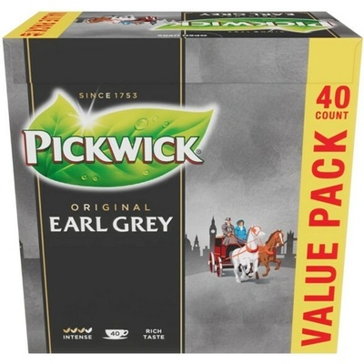 PICKWICK Earl Grey Čaj 40 x 2 g