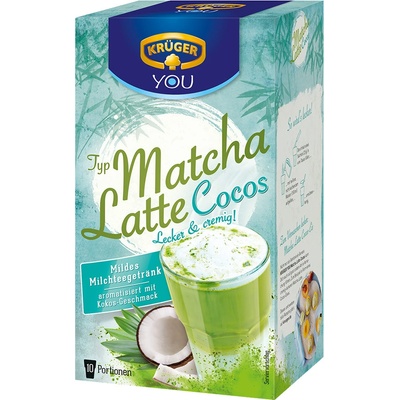 Krüger Matcha Latte Kokos 10 x 25 g – Hledejceny.cz