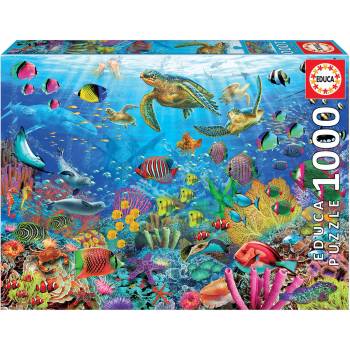 Image 1 of Educa Пъзел Educa от 1000 части - Тропически костенурки (EDU19266)