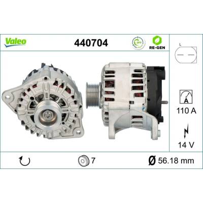 Alternátor VALEO 440704