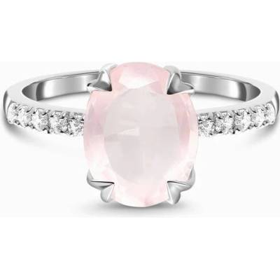Elenys Emporový strieborný prsteň GU DR10789R SILVER ROSEQUARTZ TOPAZ