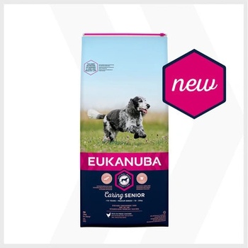 Eukanuba Caring Senior Medium Breed 2 x 15 kg