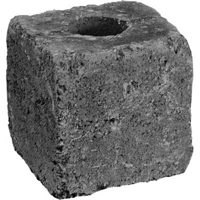 Diton Blok zdicí History 190×190×190 mm základní kámen poloviční černý (96)