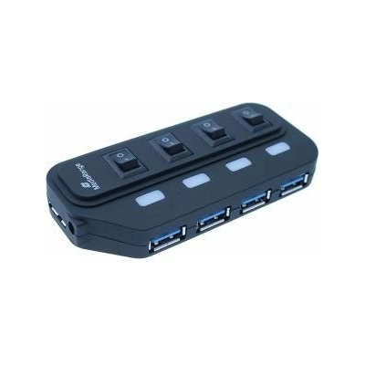 MediaRange USB Хъб MediaRange 4 портов USB Type-A 3.0
