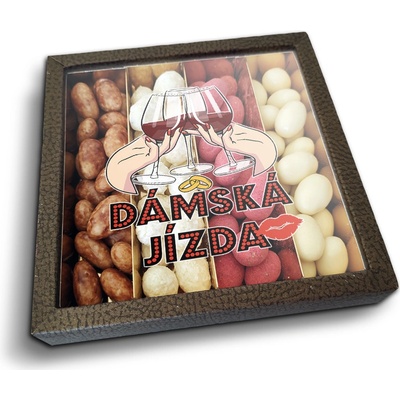 Sablio Mandle v čokoládě Dámská jízda 4x 80 g