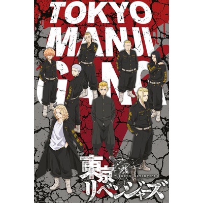 Plagát, Obraz - Tokyo Revengers - Takemichi & Tokyo Manji Gang, 61 × 91.5 cm