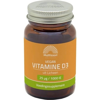 Mattisson Healthstyle Vegan Vitamin D3, 1000 IU, 120 софтгел капсули, Mattisson Healthstyle (MT2212)
