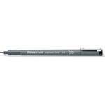 STAEDTLER Fineliner пигментен лайнер 0, 6 мм черен (308 06-9)