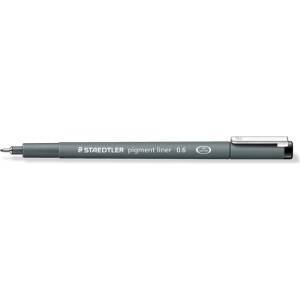 STAEDTLER Fineliner пигментен лайнер 0, 6 мм черен (308 06-9)