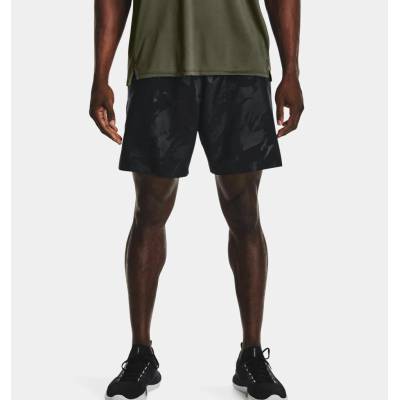 Under Armour UA Woven Emboss Short-BLK black čierne