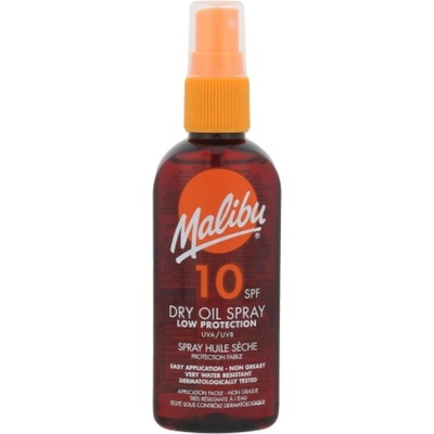 Malibu Dry Oil Spray SPF10 Козметика за слънце 100ml