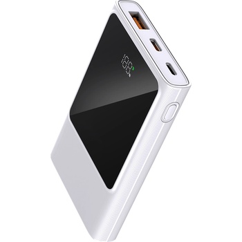 Diva Преносима външна батерия Diva PB-55W, 5000 mAh, Бързо зареждане, Бяла (29289)