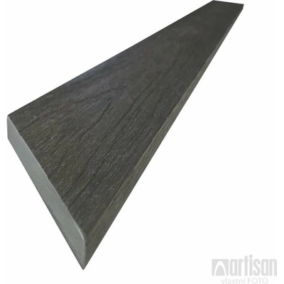 WPC dřevoplastové plotovky Dřevoplus Profi zkosená 15x80x1000 - Walnut (ořech)