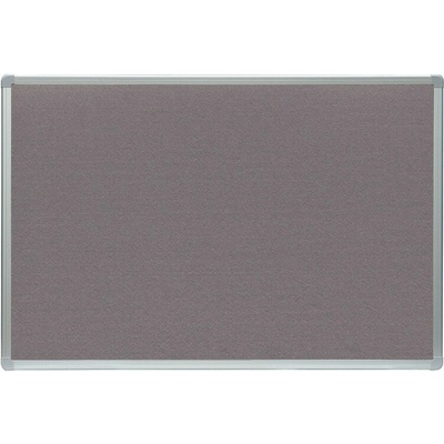 Arta Tabule filcová v hliníkovém rámu ARTA - 100 x 150 cm / šedá 490336