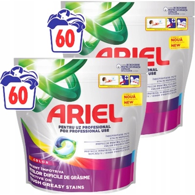 Ariel Color Professional All in1 pracie kapsuly 2 x 60 PD