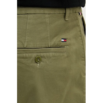 Tommy Hilfiger къси панталони чино мъжки от памук с еластан (MW0MW42352)