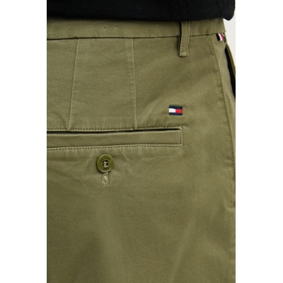 Tommy Hilfiger къси панталони чино мъжки от памук с еластан (MW0MW42352)