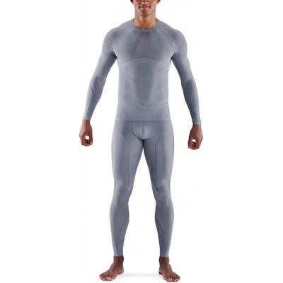 Skins kompresné tričko Long Sleeve Series grey