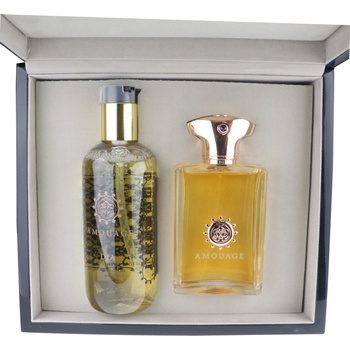 Amouage Gold pour Homme Подаръчен комплект, Парфюмна вода 100ml + Душ гел 300ml, мъже