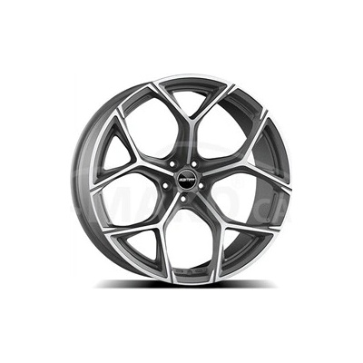 GMP ULTRIVITY X 8,5x19 5x114,3 ET37 anthracite matt diamond