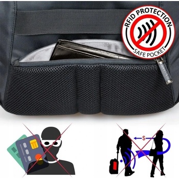 Batoh Port Designs Melbourne BP 170400-PD černá