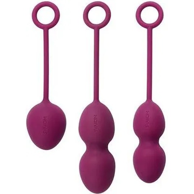 Комплект лилави вагинални топчета nova svakom