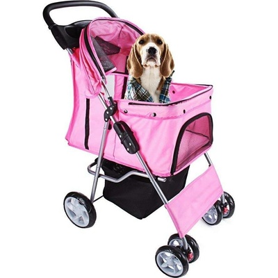 Trixie Kočárek pro psy a kočky Buggy rychlosklápěcí 47 x 100 x 80 cm – Zboží Mobilmania