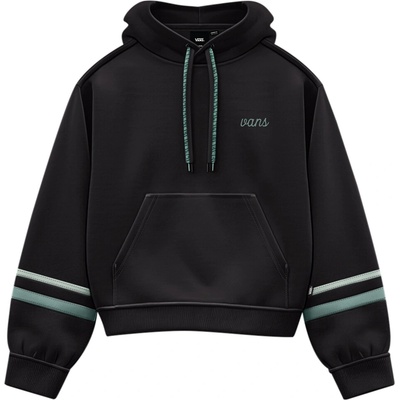 Vans LORRAINE PULLOVER FLEECE Černá Světle zelená