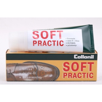 Collonil Soft Practic 75 ml SVETLO HNEDÝ vyživujúci denný krém na obuv