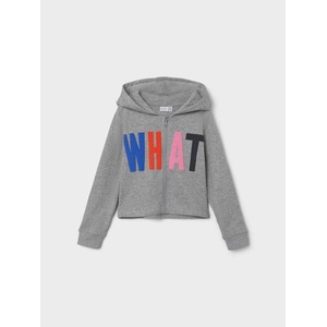 NAME IT Суитшърт nkflayla ls short sweat card wh bru (204814294469)