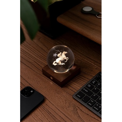 Gingko Design Безжична led настолна лампа Gingko Design Amber Crystal Light 9, 5 x 8 cm (G025HR)