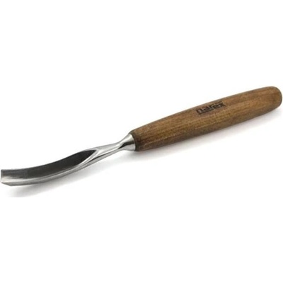 Narex Bystřice 827512 - Dláto řezbářské duté prohnuté šířka 12 mm profil 8, dřevěná rukojeť 145 x 25 mm