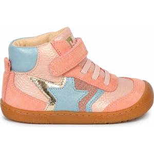 Koel Детски обувки barefoot Koel Kid's Daro Leather Barefoot shoes - Old Pink - размер 25 (EU) (702-6170-0116)