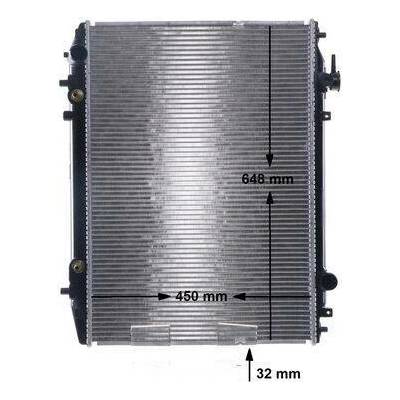 Chladič vody pro motor MAHLE ORIGINAL CR 1692 000S (CR1692000S)