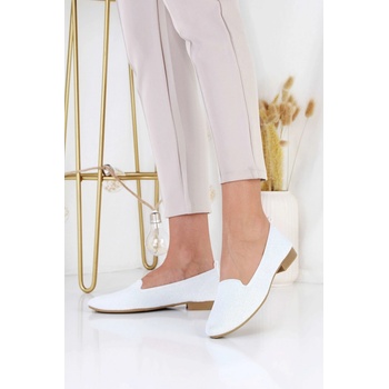 Cathay moda třpytivé mokasíny 3841-2WH