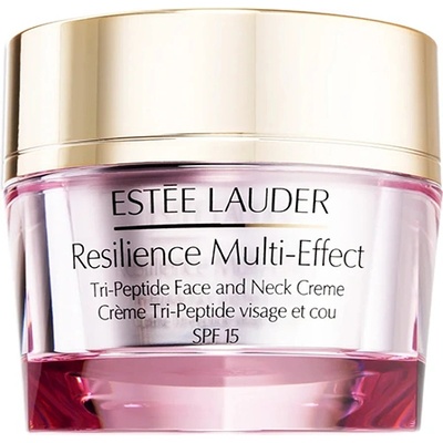 Estée Lauder Resilience Multi-Effect Tri-Peptide Face and Neck SPF15 интензивно подхранващ крем за нормална към смесена кожа за жени 50 мл