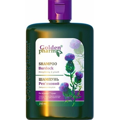Golden Pharm Lopúchový šampón a 7 bylín proti vypadávaniu vlasov 250 ml