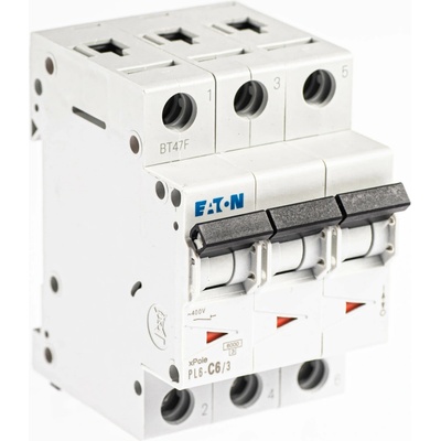 Eaton PL6 C6A/3P 6kA 286598