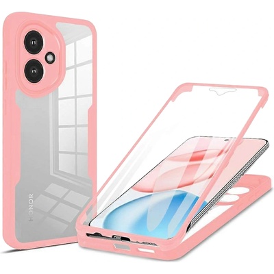 Techsuit Калъф за Honor 400 - Techsuit - ColorVerse 360 Series + Screen Protector - Розов