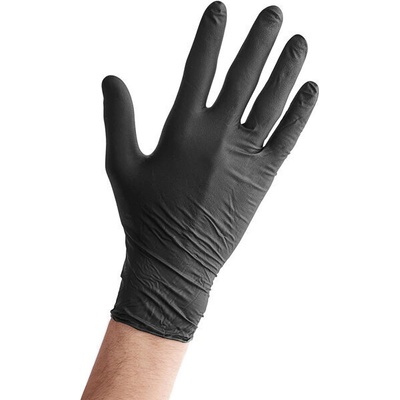 Нитрилни ръкавици черни 100бр (767678-99)