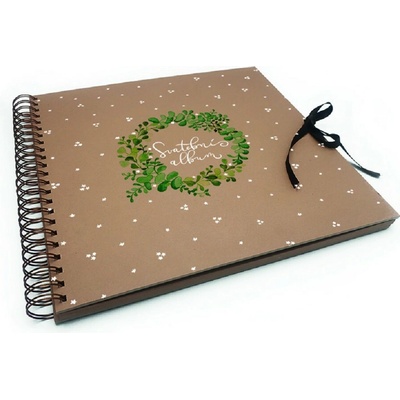 Baloušek - scrapbook Svatební, XL, 30 × 30 cm, kraftový