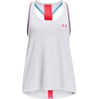 Under Armour Юношески потник Under Armour Knockout Tank Top Juniors - White