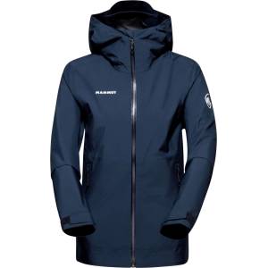 Mammut Дамско водоустойчиво яке Mammut Women's Alto Light Hardshell Hooded Jacket Waterproof jacket - Marine - размер XS (102-4017-0411)