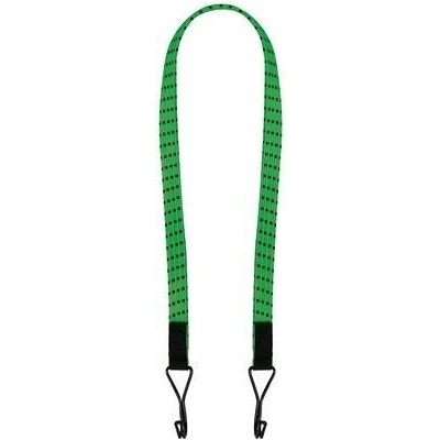 gumicuk Twin Wire „pavúk“ plochý dĺžka/šírka popruhu 900/16 mm so zakončeniami pomocou drôtových hákov OXFORD zelený