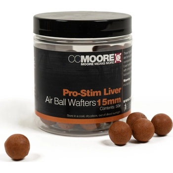 CC Moore Vyvážené boilies Pro-Stim Liver Air Ball Wafters 12mm 70ks